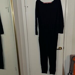 Boatneck onesie with pockets